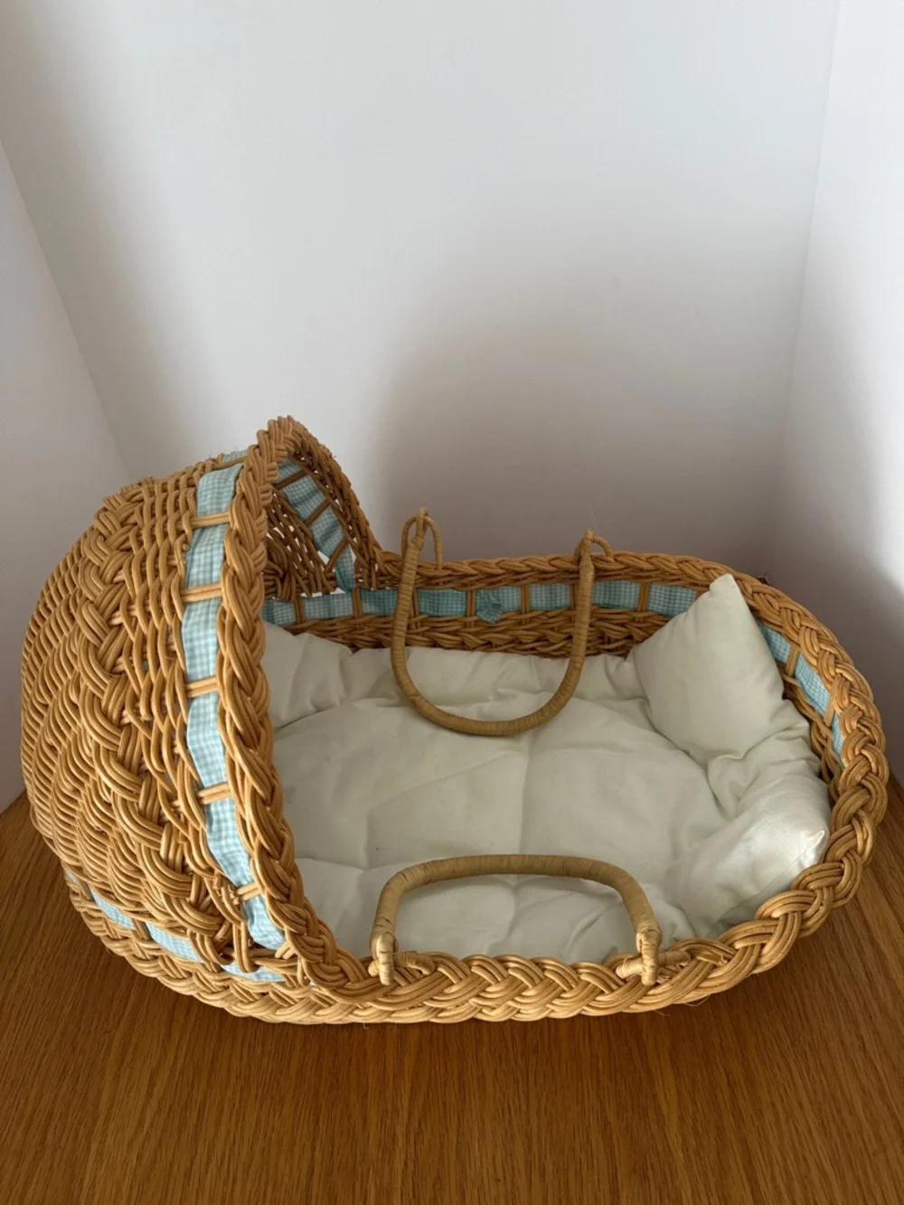American Girl Woven Bitty Baby Basket